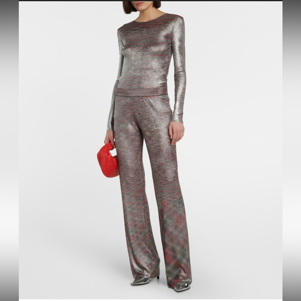 Missoni metallic pants size 40
